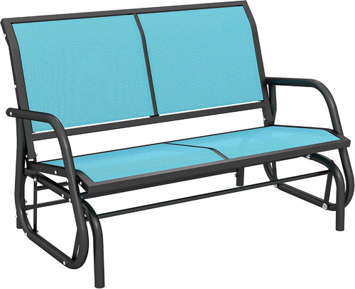 Person outdoor glider bench - outdoor,