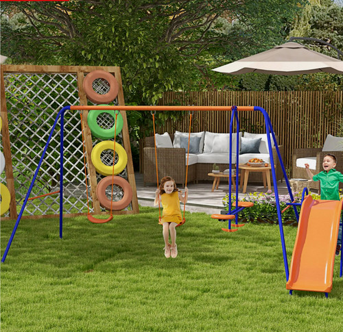Metal garden swing - metal,