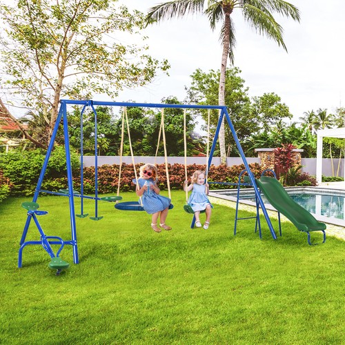 Outsunny metal swing - swing, set