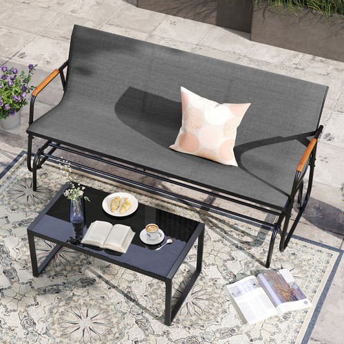 Patio glider bench for - bench, 3