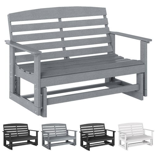 Outsunny patio glider bench - outsunny, w/