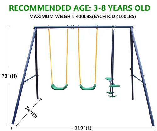 Stock portable double swing - us,