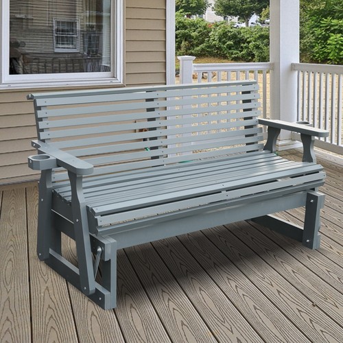 Seat wooden glider - 2-seat,