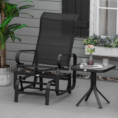 Outdoor rocking glider chair - glider,