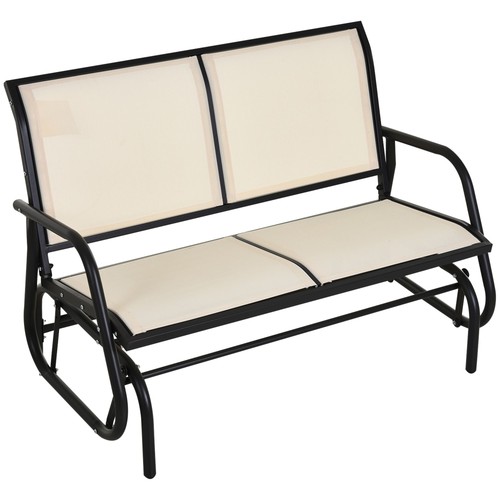 Person outdoor glider bench - 2-person,