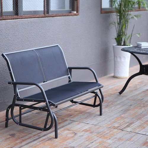 Rocker glider bench outdoor - rocker,