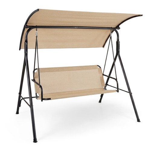 Seat patio swing chair - 3-seat,