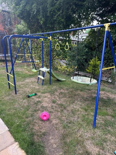 Garden swing set with - in, 1