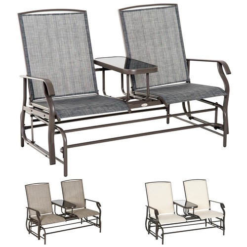 Outsunny seater patio glider - 2,