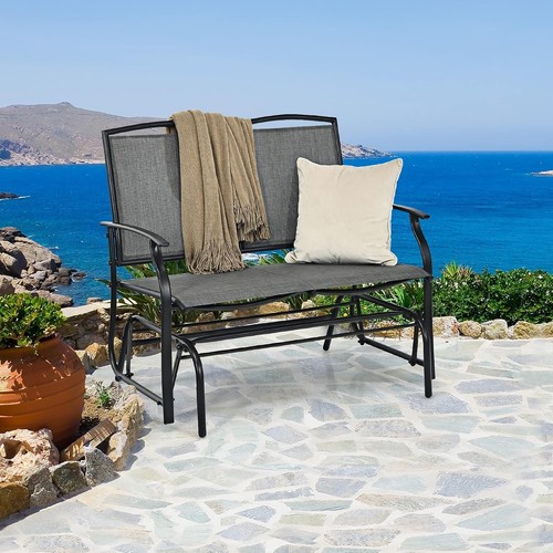 Patio glider chair bench - glider,