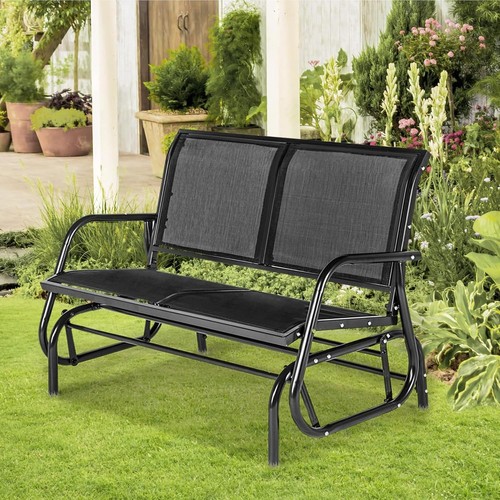 Outdoor glider bench for 2 - for,