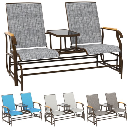 Outsunny outdoor glider bench - outsunny,
