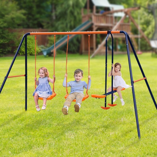 Outdoor swing sets - heavy, duty