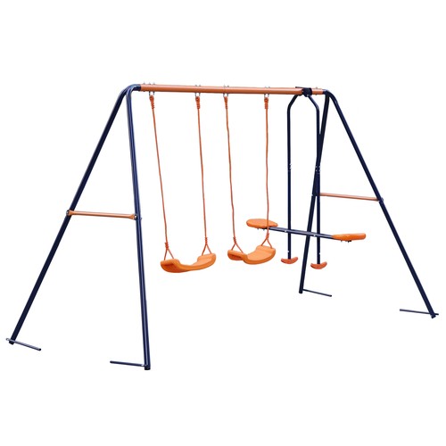 Outdoor child swing slider set - swing,