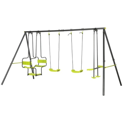 Garden swing set with - swing,