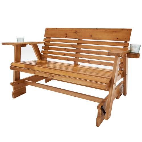 Patio glider bench with - bench,
