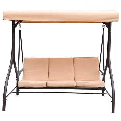 Person patio swing with - 3-person,
