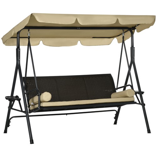 Seat porch swing with - 3-seat,