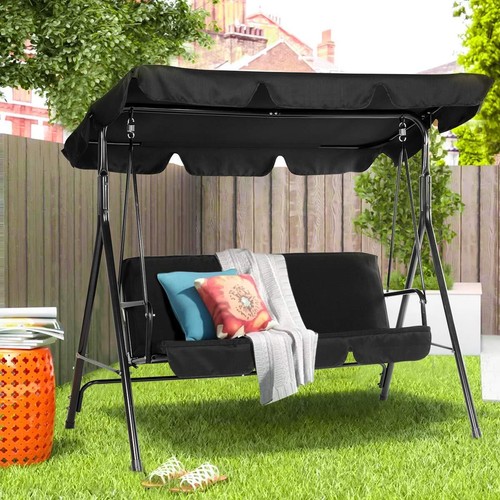 Seat outdoor glider swing - 3-seat,
