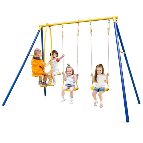 Metal swing set frame - set, a-frame
