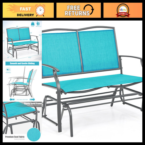 Patio glider bench - glider, chair