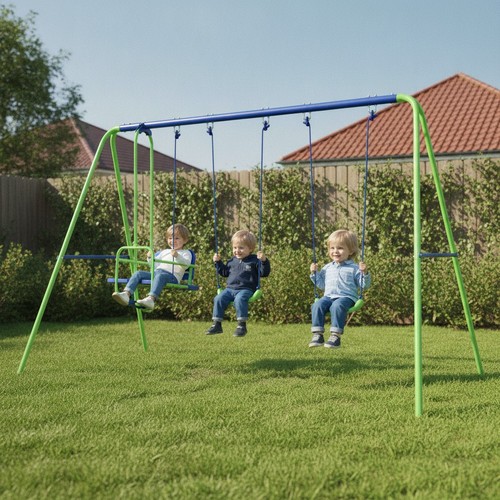 Kids swing set with swings - set,