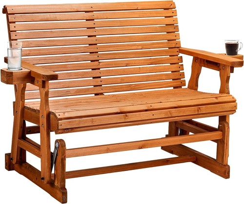 Wooden patio glider heavy duty - heavy,