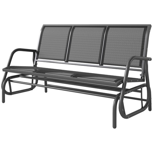 Person outdoor patio glider - 3-person,